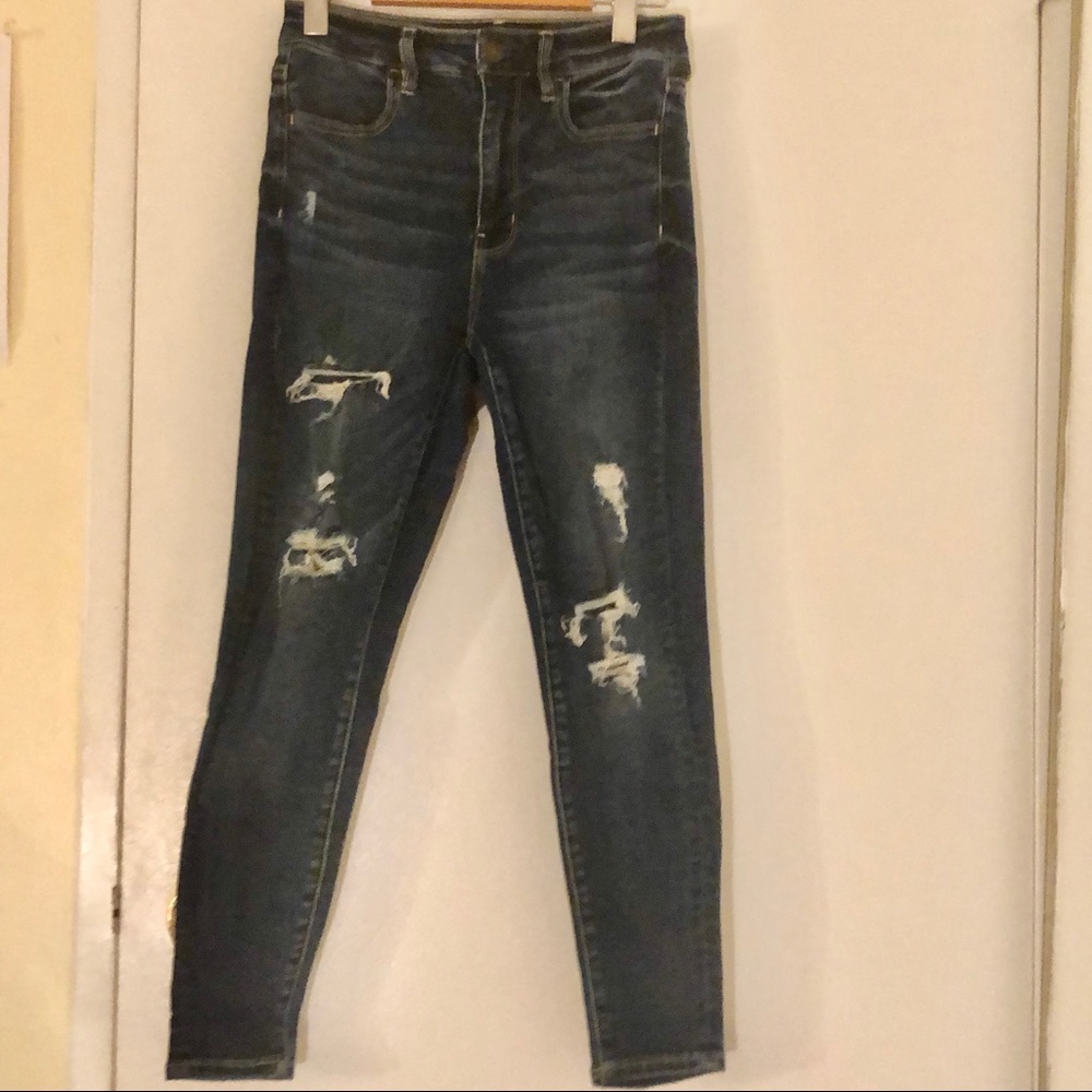 AE ripped skinny Jegging (short)
